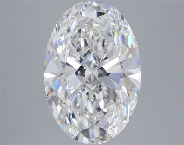 5.57 ct. oval Lab Grown Diamond front image