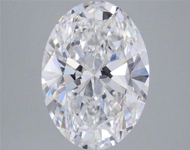 4.58 ct. oval Lab Grown Diamond front image