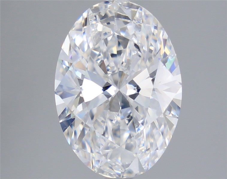 3.17 ct. oval Lab Grown Diamond front image