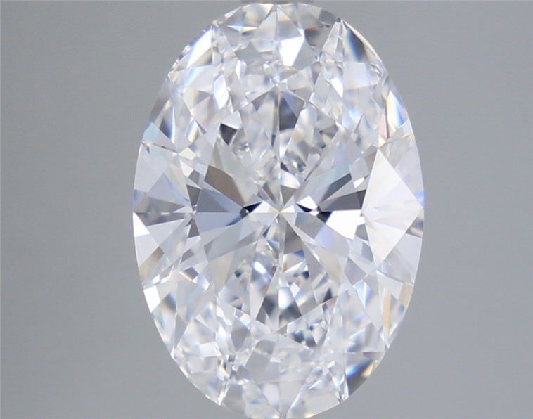 3.16 ct. oval Lab Grown Diamond front image