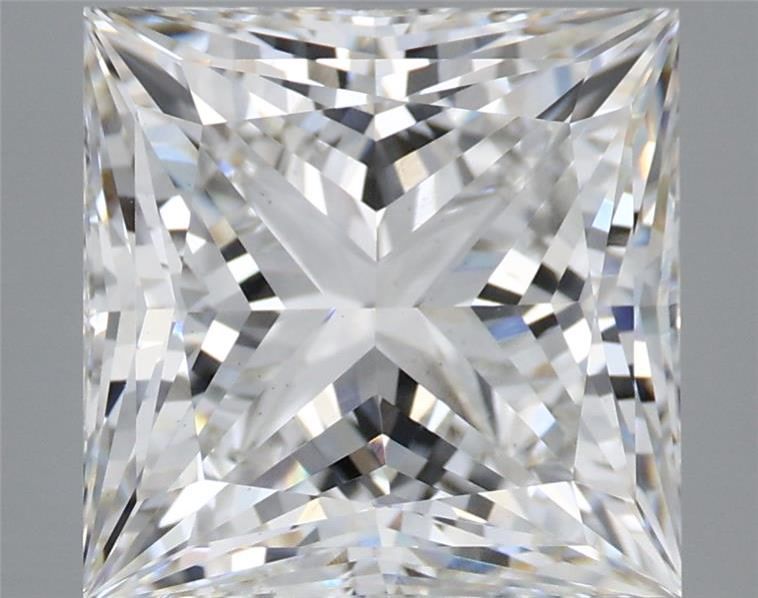 5.04 ct. princess Lab Grown Diamond front image