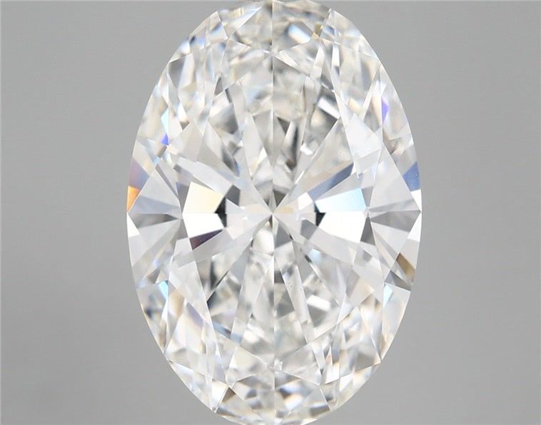 5.56 ct. oval Lab Grown Diamond front image