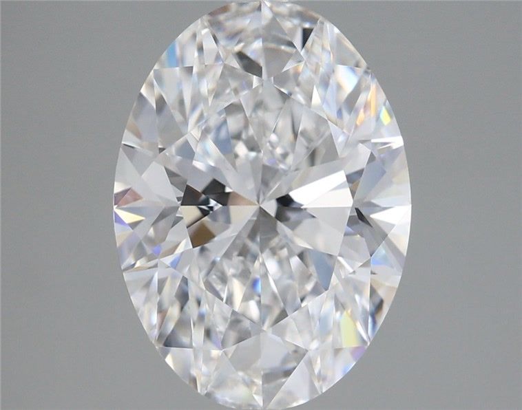 4.10 ct. oval Lab Grown Diamond front image