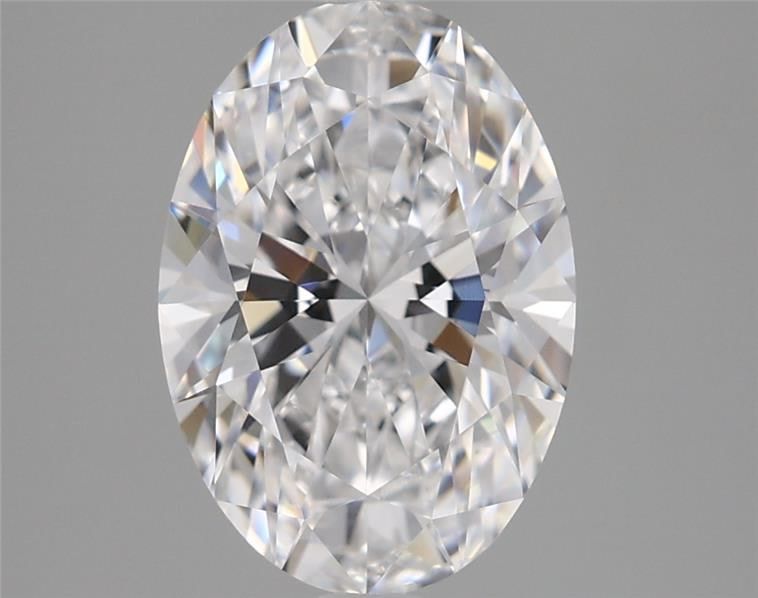 2.63 ct. oval Lab Grown Diamond front image
