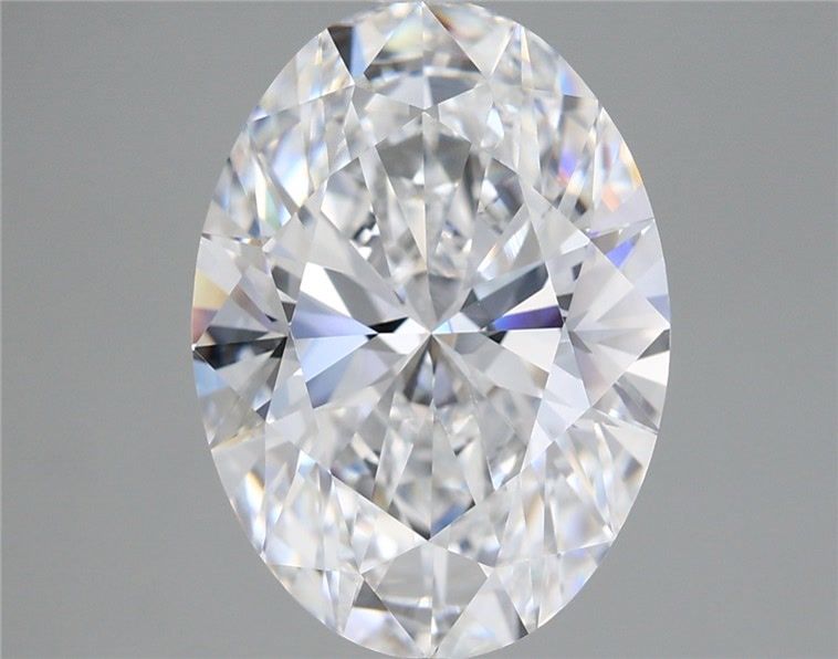 4.69 ct. oval Lab Grown Diamond front image