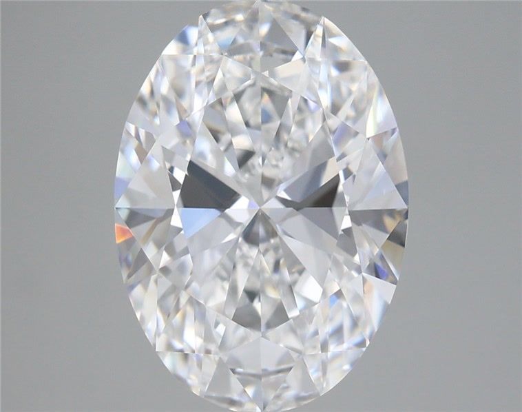 4.09 ct. oval Lab Grown Diamond front image