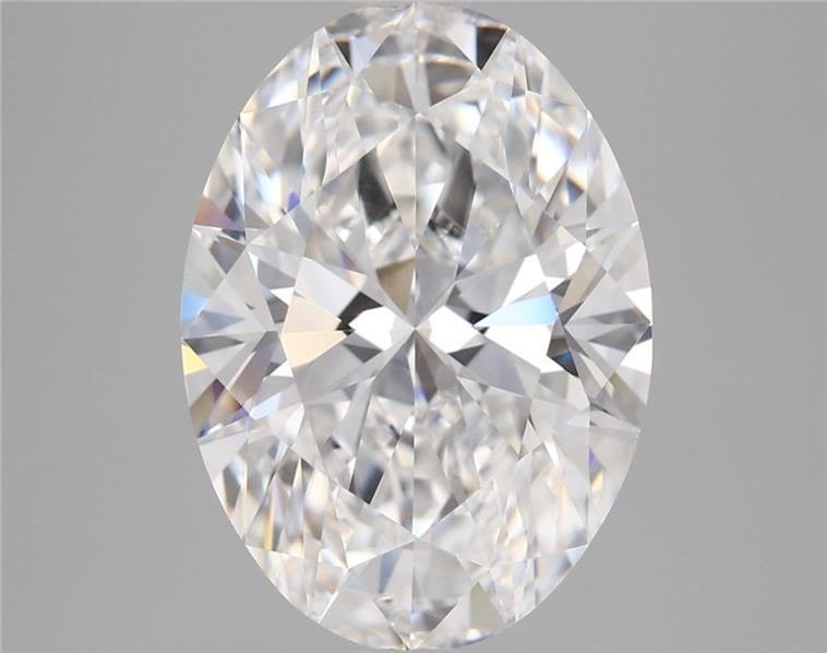 3.72 ct. oval Lab Grown Diamond front image