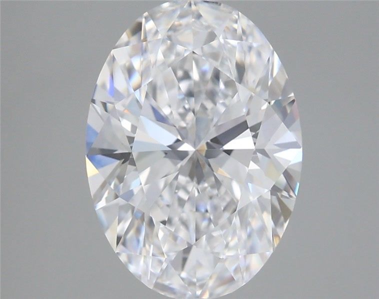 3.01 ct. oval Lab Grown Diamond front image