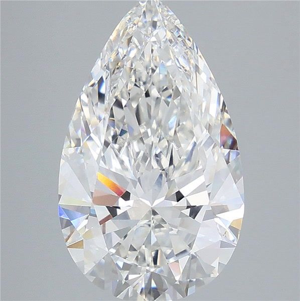 6.06 ct. pear Lab Grown Diamond front image