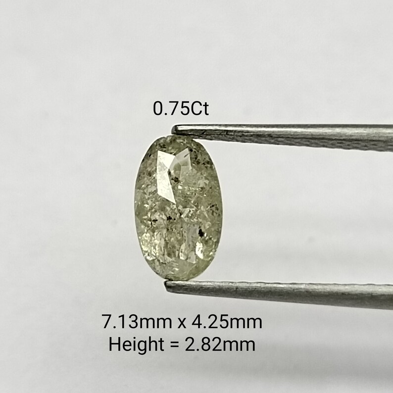 Diament 0.75 ct Fancy Salt and Pepper/I3